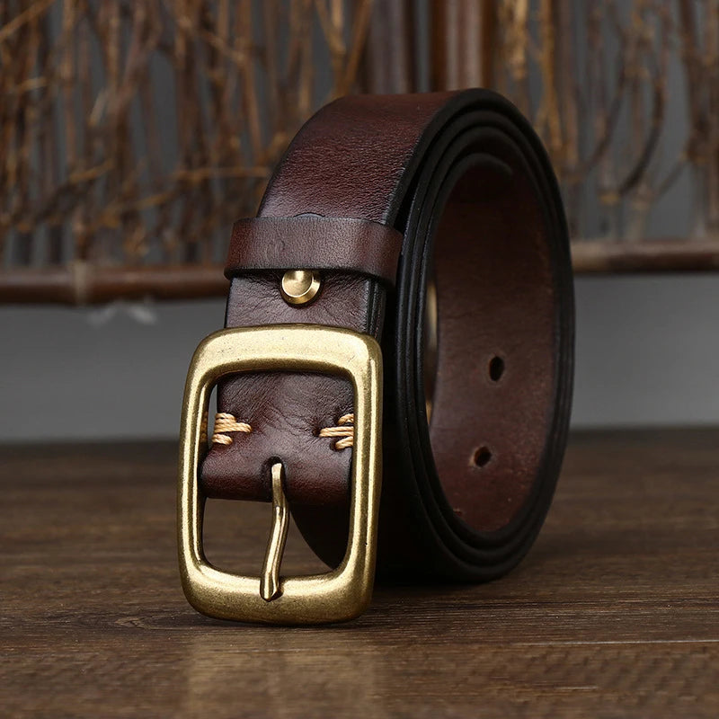 Genuine Cowhide Vintage Belt
