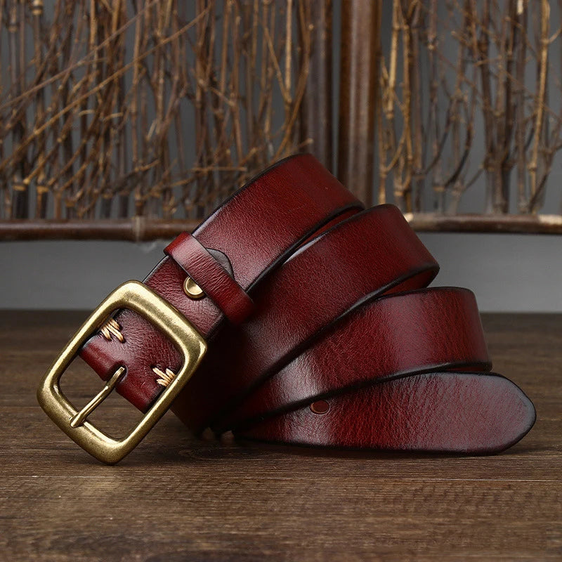 Genuine Cowhide Vintage Belt